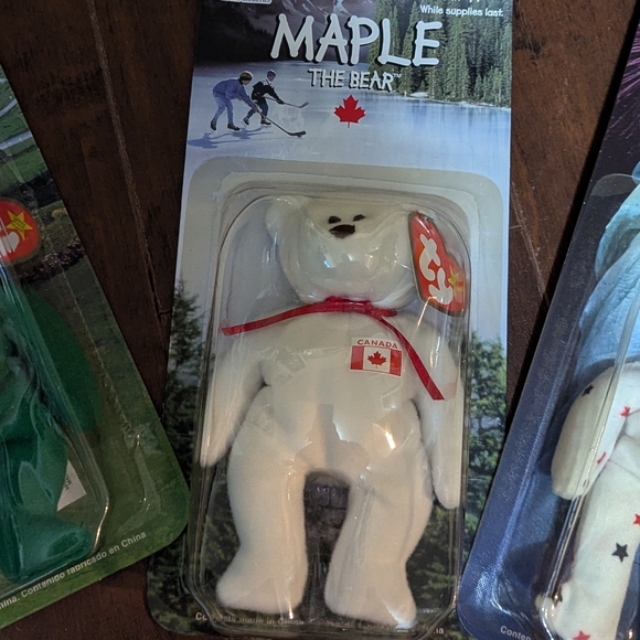 RARE* Set of all 4 1999 McDonald's Beanie Babies Small - Picture 6 of 11